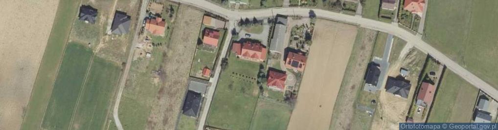 Zdjęcie satelitarne Zespół Szkół Gminnych im Marii Skłodowskiej Curie w Łapczycy Szk
