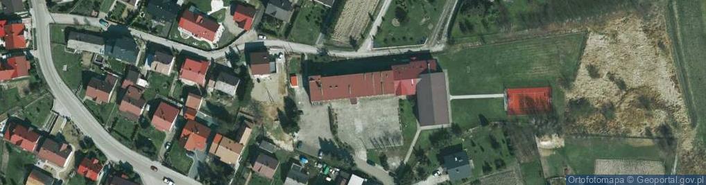 Zdjęcie satelitarne Zespół Szkół im Janusza Korczaka w Łączanach Szkoła Podstawowa