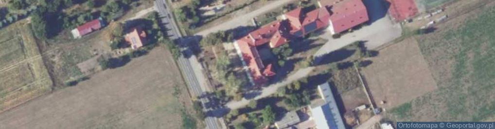 Zdjęcie satelitarne Zespół Szkół im Marszałka Józefa Piłsudskiego w Bogatem Szkoła Podstawowa w Bogatem