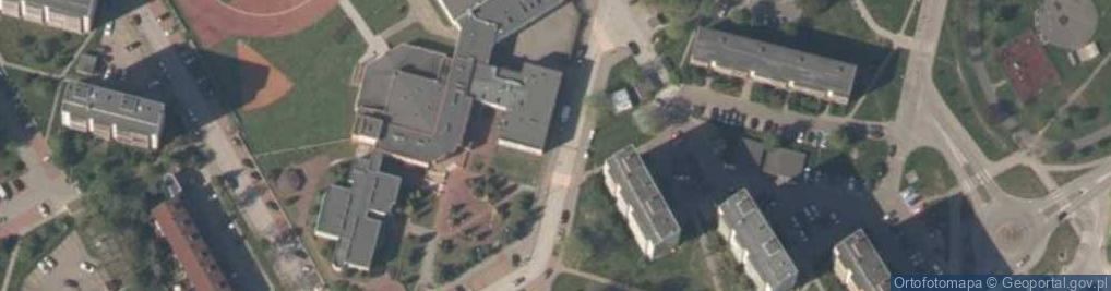 Zdjęcie satelitarne Zespół Szkół Integracyjnych Szkoła Podstawowa nr 9 w Skierniewicach