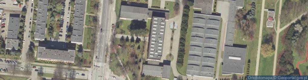Zdjęcie satelitarne Zespół Szkół Mechanicznych im Gen Władysława Andersa