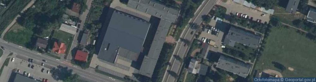 Zdjęcie satelitarne Zespół Szkół nr 1 im K K Baczyńskiego w Sokołowie Podlaskim