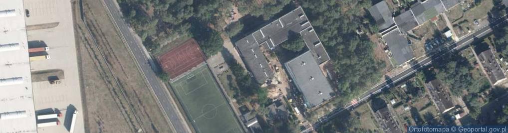 Zdjęcie satelitarne Zespół Szkół nr 12 w Szczecinie