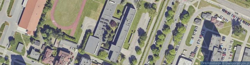 Zdjęcie satelitarne Zespół Szkół nr 4 im Janusza Groszkowskiego