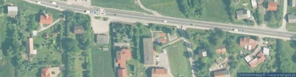 Zdjęcie satelitarne Zespół Szkół nr 7 w Barwałdzie Średnim