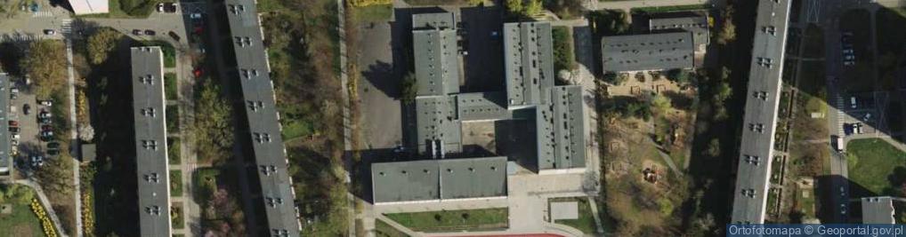 Zdjęcie satelitarne Zespół Szkół nr 7 w Poznaniu Szkoła Podstawowa nr 12 im Gen Zygmunta Berlinga