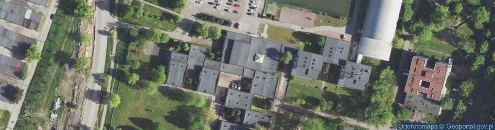 Zdjęcie satelitarne Zespół Szkół Ogólnokształcących nr 14