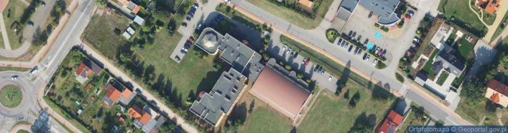 Zdjęcie satelitarne Zespół Szkół Ogólnokształcących nr 2 w Kwidzynie II Liceum Ogólnokształcące im Stanisława Wyspiańskiego