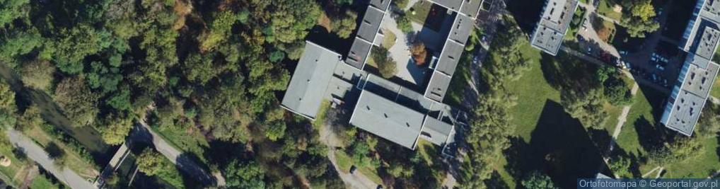 Zdjęcie satelitarne Zespół Szkół Ogólnokształcących nr 3 w Sosnowcu III Liceum Ogólnokształcące im B Prusa