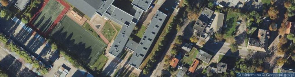 Zdjęcie satelitarne Zespół Szkół Ogólnokształcących nr 5 w Gdańsku