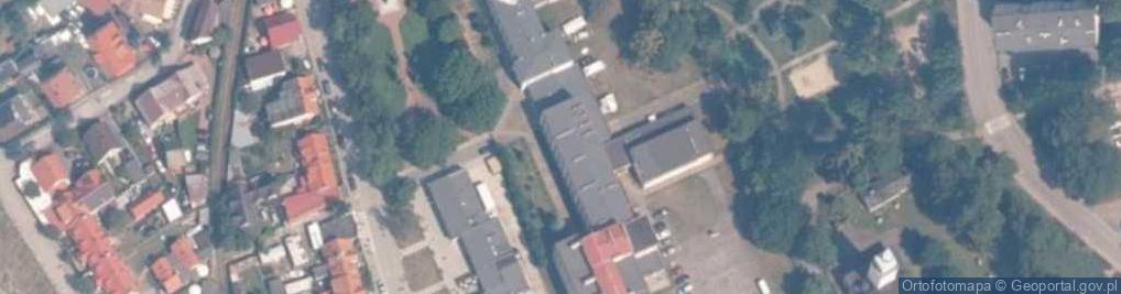 Zdjęcie satelitarne Zespół Szkół Ogólnokształcących w Helu
