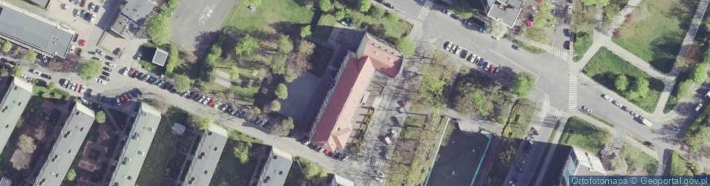 Zdjęcie satelitarne Zespół Szkół Politechnicznych w Głogowie