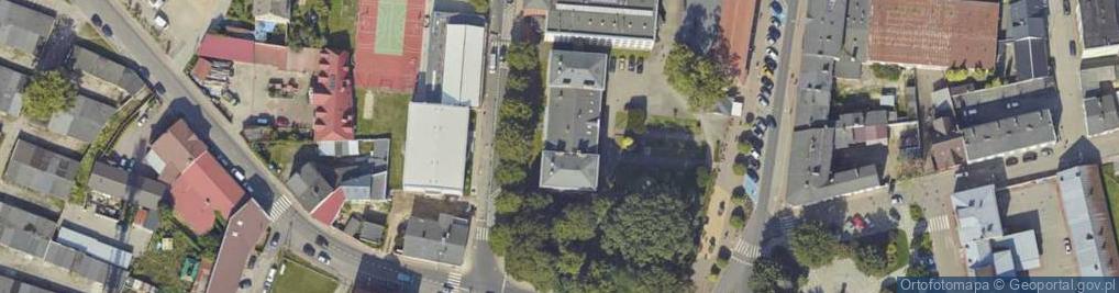 Zdjęcie satelitarne Zespół Szkół Ponadgimnazjalnych Liceum Ogólnokształcące Dla Dorosłych