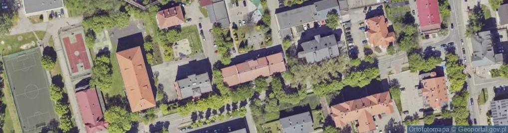 Zdjęcie satelitarne Zespół Szkół Ponadgimnazjalnych nr 1