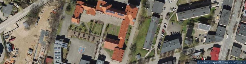 Zdjęcie satelitarne Zespół Szkół Ponadgimnazjalnych NR 2 w Wejherowie