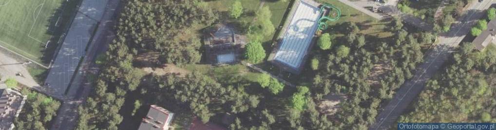 Zdjęcie satelitarne Zespół Szkół Ponadgminazjalnych nr 1 im Gen Władysława Sikorskiego