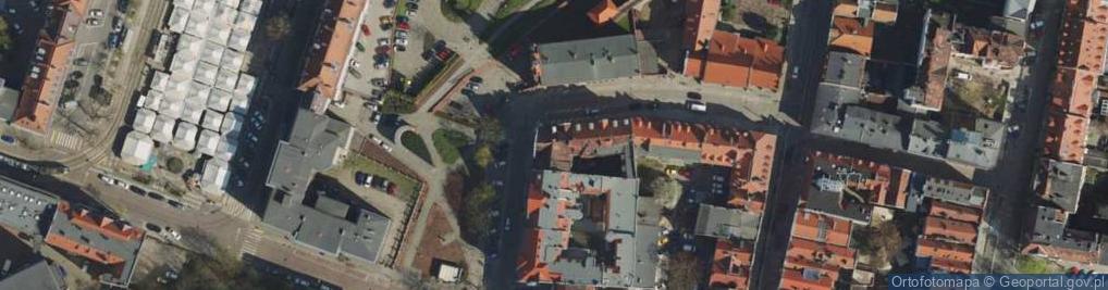 Zdjęcie satelitarne Zespół Szkół Prywatnych Szkolna 13 w Goleniowie