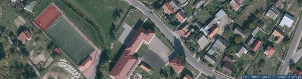 Zdjęcie satelitarne Zespół Szkól Przedszkole Samorządowe w Grodzisku Górnym