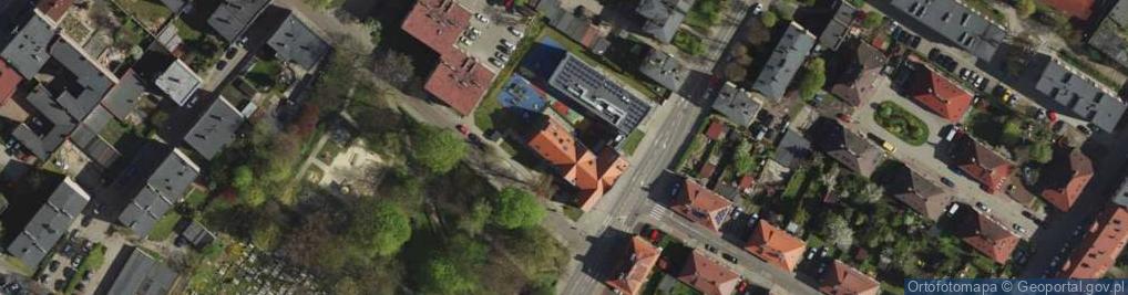Zdjęcie satelitarne Zespół Szkół Specjalnych nr 1 w Chorzowie Szkoła Podstawowa nr 16 Specjalna