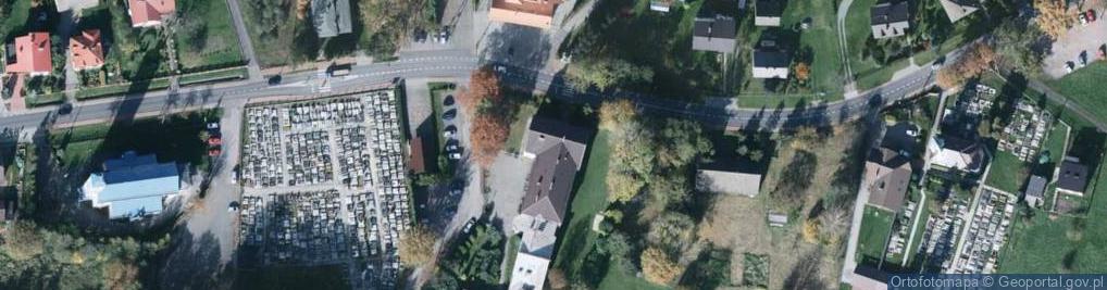 Zdjęcie satelitarne Zespół Szkół Szkoła Podstawowa im Emilii Michalskiej w Pruchnej
