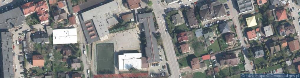 Zdjęcie satelitarne Zespół Szkół Techniczno Ekonomicznych