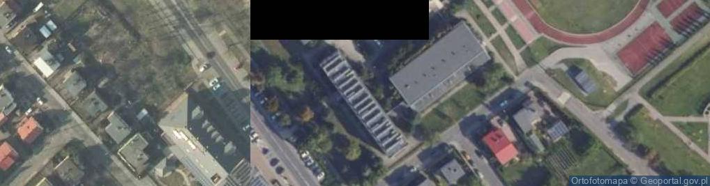 Zdjęcie satelitarne Zespół Szkół Technicznych i Ogólnokształcących im Gen DR Romana 