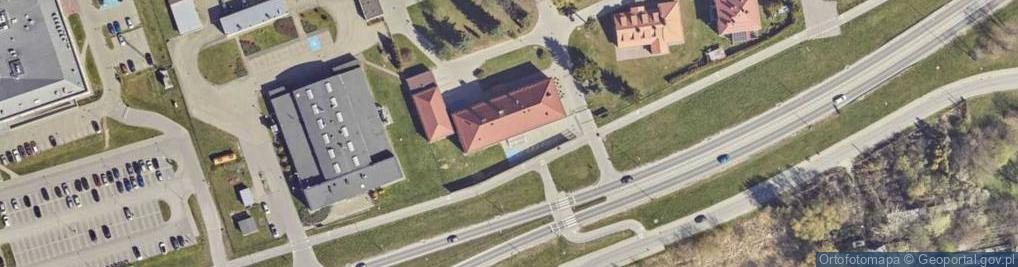 Zdjęcie satelitarne Zespół Szkół Technicznych w Łańcucie