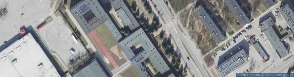 Zdjęcie satelitarne Zespół Szkół Technicznych w Mielcu