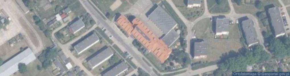 Zdjęcie satelitarne Zespół Szkół w Czerninie Publiczne Przedszkole