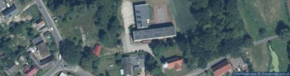 Zdjęcie satelitarne Zespół Szkół w Dąbrowie