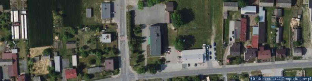 Zdjęcie satelitarne Zespół Szkół w Mieleszynie