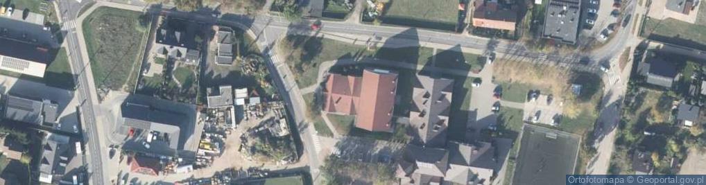Zdjęcie satelitarne Zespół Szkół w Paczkowie Szkoła Podstawowa