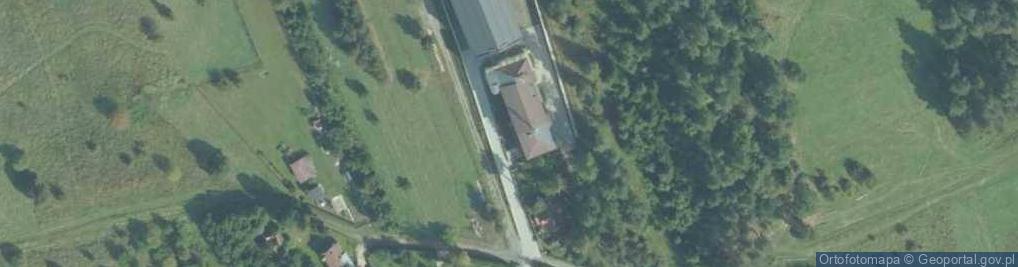 Zdjęcie satelitarne Zespół Szkół w Rabce Zdroju II Liceum Ogólnokształcące