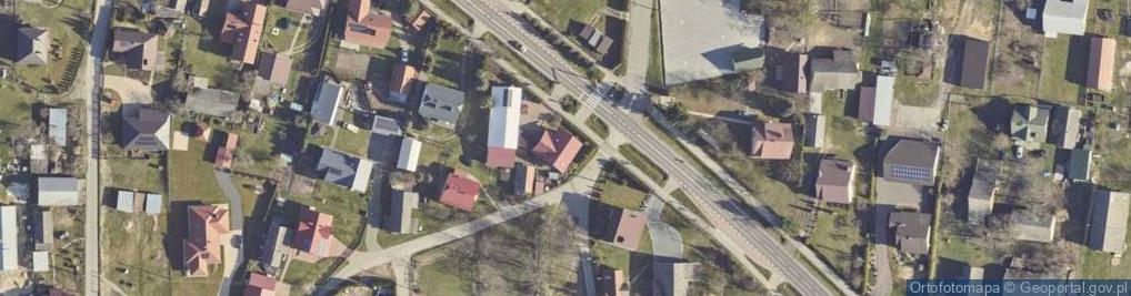 Zdjęcie satelitarne Zespół Szkół w Wierzawicach