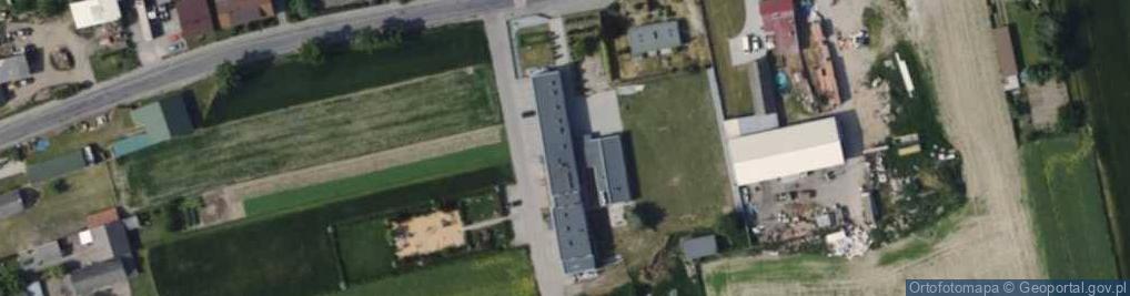 Zdjęcie satelitarne Zespół Szkół w Wójcinie