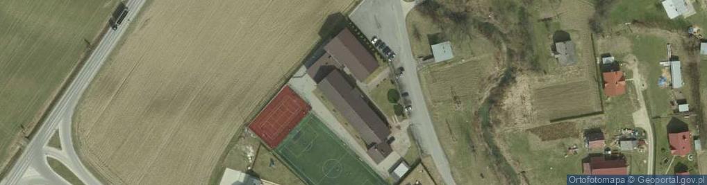 Zdjęcie satelitarne Zespół Szkół w Zborowicach Szkoła Podstawowa