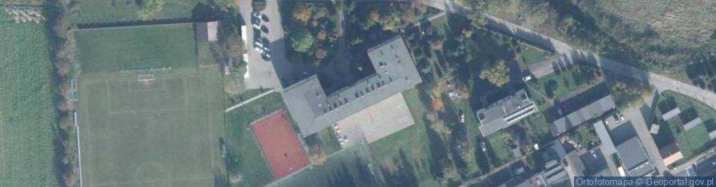 Zdjęcie satelitarne Zespół Szkoła Podstawowa Przedszkole Przedszkole Misia Uszatka w Michorzewie