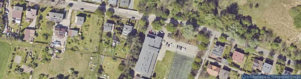 Zdjęcie satelitarne Zespół Szkolno Przedszkolny nr 1 w Tarnowskich Górach
