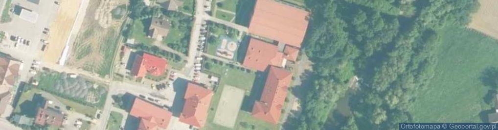 Zdjęcie satelitarne Zespół Szkolno Przedszkolny nr 1 w Wieprzu Szkoła Podstawowa nr 1 w Wieprzu