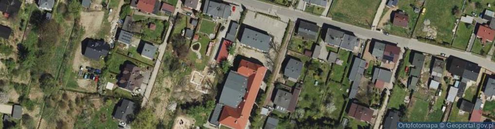 Zdjęcie satelitarne Zespół Szkolno Przedszkolny nr 3 w Tarnowskich Górach Szkoła Podstawowa nr 12