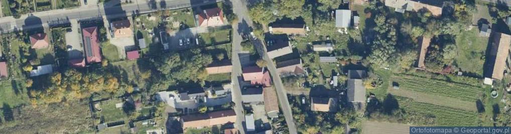 Zdjęcie satelitarne Zespół Szkolno Przedszkolny Publiczne Przedszkole w Mąkoszycach