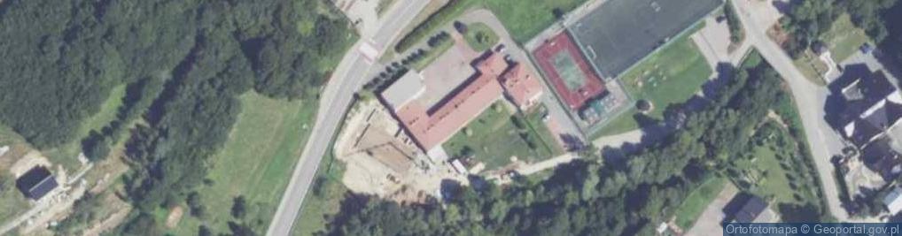 Zdjęcie satelitarne Zespół Szkolno Przedszkolny w Baczynie