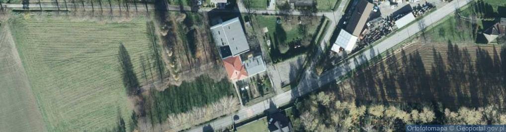 Zdjęcie satelitarne Zespół Szkolno Przedszkolny w Bąkowie