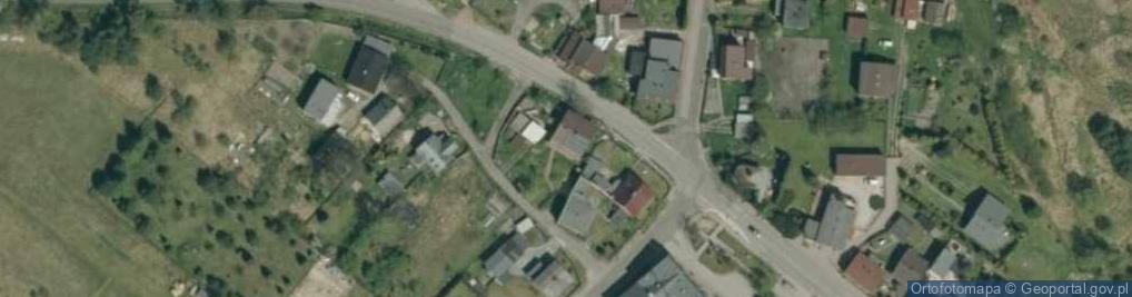 Zdjęcie satelitarne Zespół Szkolno Przedszkolny w Potępie Przedszkole