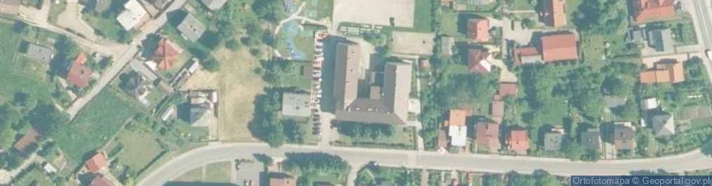 Zdjęcie satelitarne Zespół Szkolno Przedszkolny w Tomicach