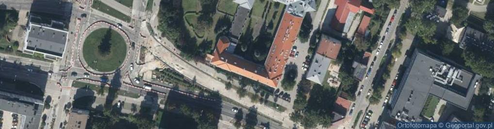 Zdjęcie satelitarne Zgromadenie Sióstr Albertynek Posługujących Ubogim, Dom Zakonny