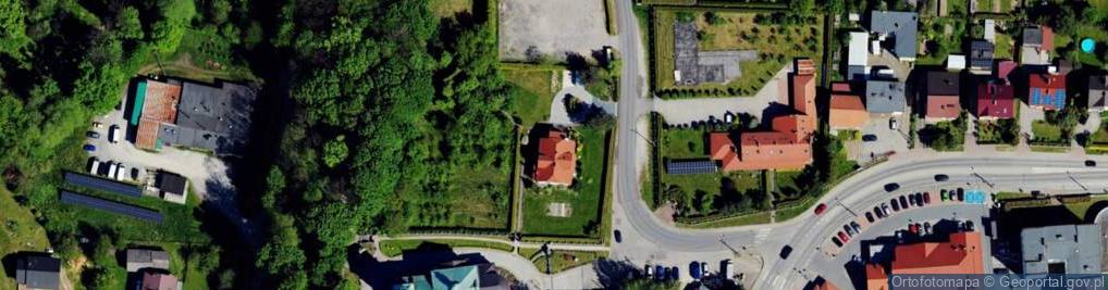 Zdjęcie satelitarne Zgromadzenie Sióstr Kanoniczek Ducha Świętego De Saxia, Dom Zakonny w Czańcu