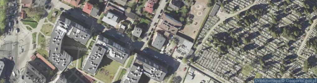 Zdjęcie satelitarne Zgromadzenie Sióstr Kanoniczek Ducha Świętego De Saxia - Dom Zakonny w Lublinie