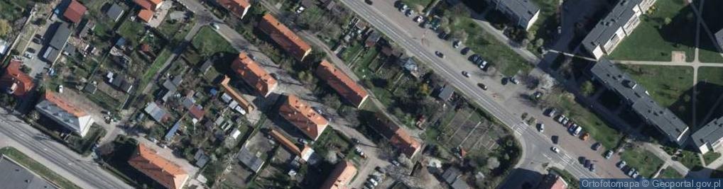 Zdjęcie satelitarne Ziaja Anna Przedsiębiorstwo Handlowo - Usługowe