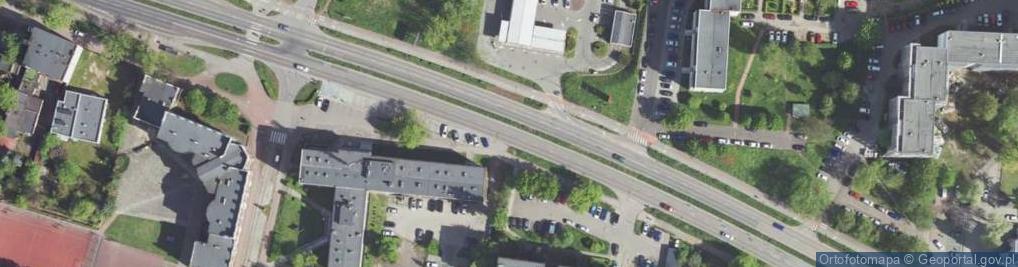 Zdjęcie satelitarne Ziębińska Halina